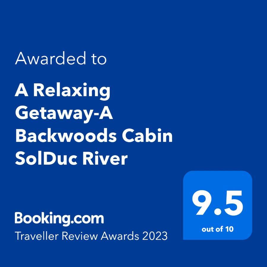 A Relaxing Getaway-A Backwoods Cabin Solduc River Beaver Exterior photo